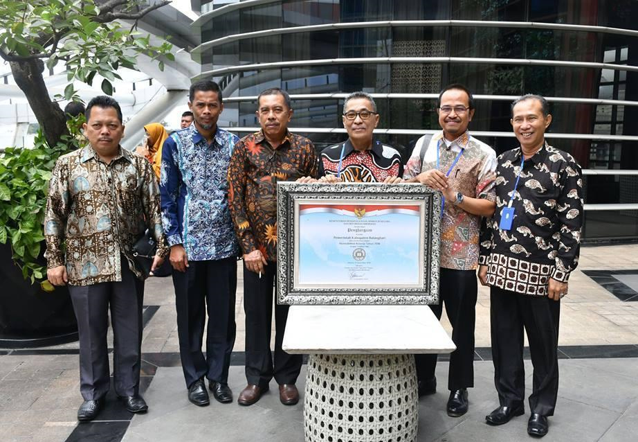 Para Kepala OPD yang ikut mengapresiasi penghargaan SAKIP