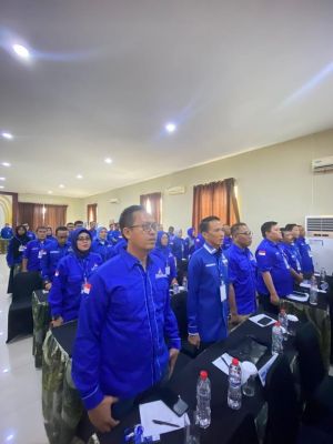  Ketua DPC dan Fraksi Demokrat Batanghari Hadiri Rapimda 2022