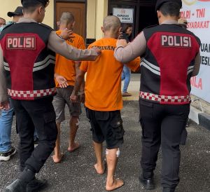  Timah Panas Lumpuhkan Dua Pelakua Perampokan di Penginapan Asyifa Sungai Tebal