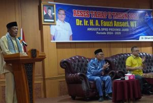  Sekda Dampingi Fauzi Anshori Reses ke Merangin