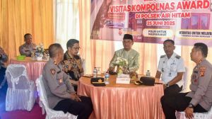  H Hurmin Sambut Kunker Kompolnas di Sarolangun