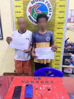  Kurir dan Pengguna Narkoba Tak Berkutik Saat Disergap Petugas