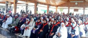  Bupati Fadhil Arief Sambut Kedatangan Jama'ah Haji Batang Hari di Serambi Sumah Dinas 
