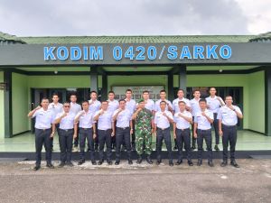  18 Peserta SPPI Lapor Penyelesaian Pendidikan di Makodim 0420/Sarko