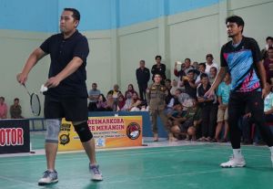  Bulutangkis Bupati Cup HUT ke-80 RI Dimeriahkan Atlit Nasional dan Internasional