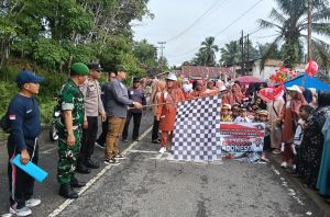  Semarak HUT RI ke-80, Pawai Pembangunan Meriahkan Kecamatan Sungai Manau