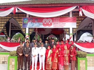  Dandim 0420/Sarko Hadiri Upacara Khidmat dan Launching Program Kesehatan “Dokter Maju”