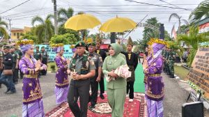  Penuh Kehangatan, Letkol Inf Yakhya Wisnu Arianto Resmi Disambut Sebagai Dandim 0420/Sarko