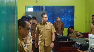  Wabup Gerry Sidak Dinas Tanaman Pangan, Holtikultura dan Perkebunan 
