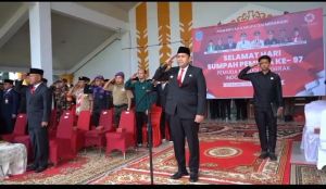 Peringati Sumpah Pemuda ke-97, Bupati M. Syukur Kobarkan Semangat Patriotisme dan Kejujuran