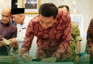 Bupati Fadhil Arief Teken GDPK Provinsi Jambi Tahun 2025-2029