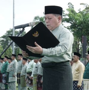  Pemkab Batang Hari Laksanakan Upacara HUT Provinsi Jambi Ke-69