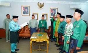 Pj Sekda Kukuhkan PNS Jabatan Administrator Dilingkungan Pemkab Batang Hari