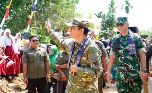  Bupati Fadhil Arief Buka Resmi Upacara TNI Manunggal Membangun Desa Ke-127