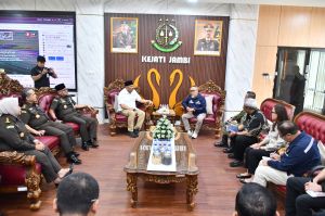 Perkuat Sinergi dan Kolaborasi, Staf Ahli Sekretaris SKK Migas Sambangi Kantor Kejati Jambi