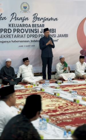 Buka Puasa Bersama DPRD Jambi, Hafiz Fattah Ajak Pererat Silaturahmi Jelang Idul Fitri