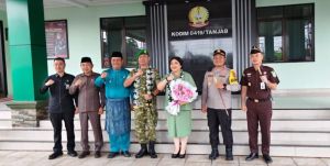  Ketua DPRD Tanjab Barat Hadiri Penyambutan Dandim 0419, Perkuat Sinergi Forkopimda