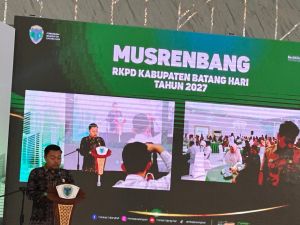 Ketua DPRD Rahmad Hasrofi Hadiri Musrenbang RKPD Kabupaten Batang Hari Tahun 2026