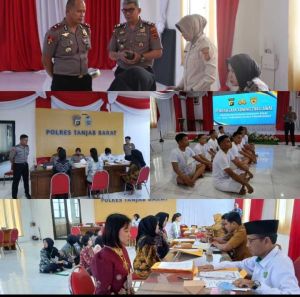  Rekrutmen Polri 2026 Dimulai, Polres Tanjab Barat Tekankan Seleksi Bersih dan Transparan 