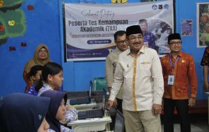 Bupati Anwar Sadat Tinjau TKA 2026, Langkah Serius Tanjab Barat Tingkatan Mutu Pendidikan 