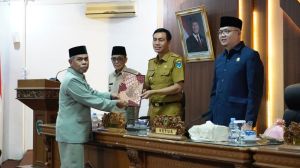 DPRD Gelar Paripurna Penyampaian LKPJ Bupati Batang Hari Tahun Anggaran 2025