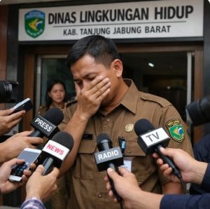 Kasus Dugaan Limbah PT PAJ Menggantung, Kabid DLH Tak Beri Penjelasan