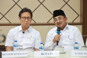 Sambut Menkes RI, Bupati Anwar Sadat Dorong Peningkatan Layanan Kesehatan Tanjab Barat