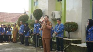  Pimpin Apel di RSUD, Bupati M. Syukur Jamin Hak dan Kesejahteraan Tenaga Medis