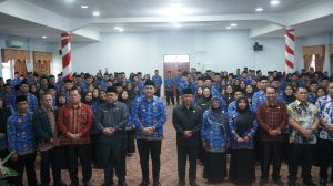 Lantik 237 Kepala Sekolah, Bupati M. Syukur Sampaikan 4 Pesan Penting 
