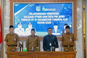  Pemkab Tanjab Barat Perkuat Akurasi Data Sosial, Bupati Anwar Sadat Buka Verifikasi DTSEN 2026