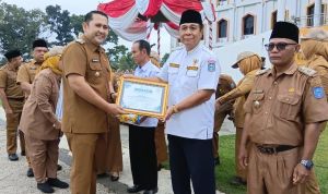  Pemkab Merangin Peringati Haganas ke-33, Diwarnai Pemberian Bantuan dan Berbagai Penghargaan