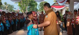 Lepas 42 Kontingen Jamnas XII, Bupati M. Syukur: