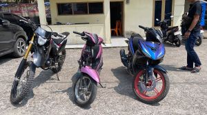  Tak Berkutik Saat Dikejar Polisi, Terduga Pelaku Curanmor Diamankan Polres Merangin