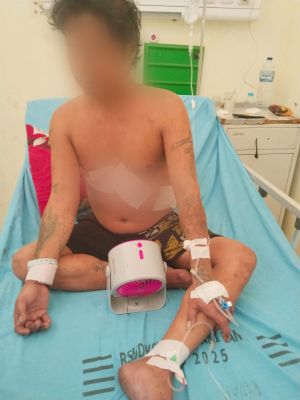  Satreskrim Polres Merangin Amankan Pelaku Penganiayaan Saat Hendak Kabur ke Sarolangun
