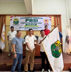  M. Jafar Nahkodai PBSI Batanghari Periode 2026-2030