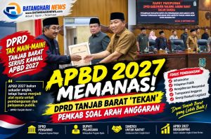 Paripurna APBD 2027 Memanas, DPRD Tanjab Barat ‘Tekan’ Pemkab Soal Arah Anggaran